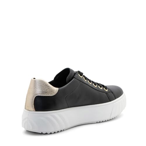 ARA Women's Mikky Black Platinum Leather3