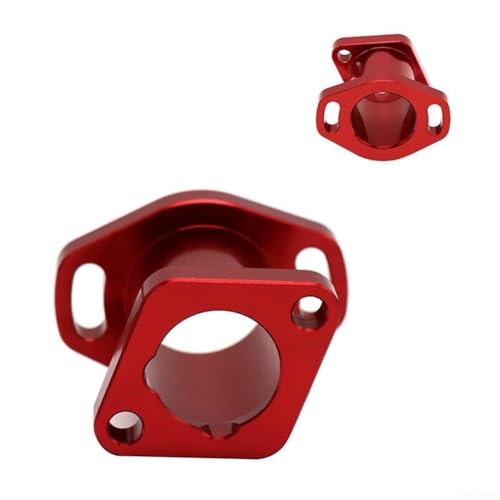 Pour collecteur CNC avec carburateurs pour adaptateur de moto Vm22 Pz19 Pz26 — Connecteur de moteur carburateur ou ajustement usiné rouge aluminium bleu (rouge)