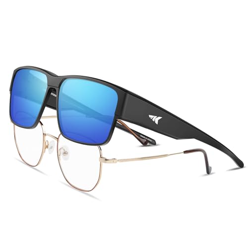 KastKing Molino Fit-Over Polarized Sunglasses,UV...