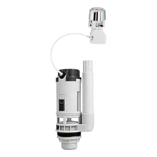 Fluidmaster PRO550UK Top/Side/Front Mounted Dual Flush Valve - White