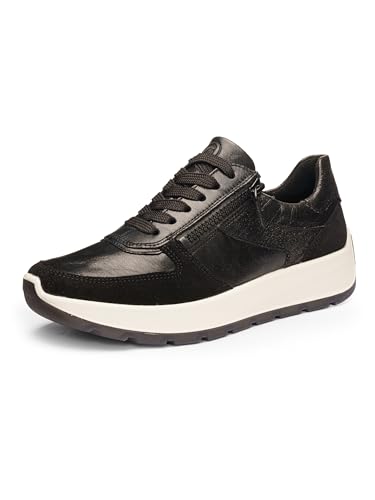 ARA Zapatillas Deportivas New York para Mujer, Color Negro, Negro, 41.5 EU Weit