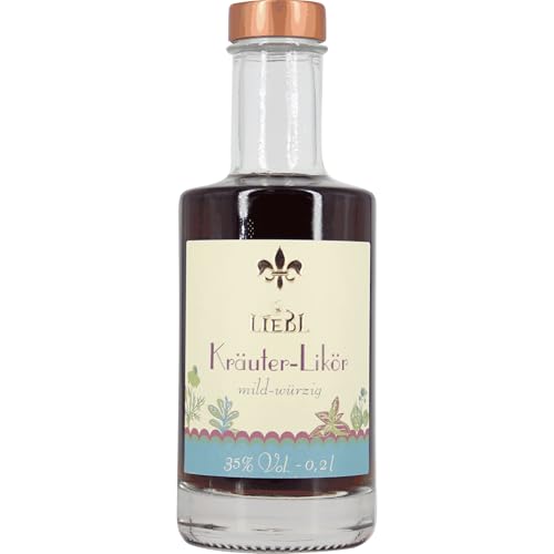 Liebl Kräuterlikör Likör Schwarzwald Deutschland inkl. FeinWert E-Book (1 x 0.2 l)