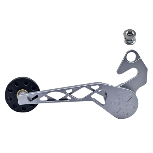 Tendeur de chaîne de vélo pliable robuste en alliage d'aluminium usiné CNC