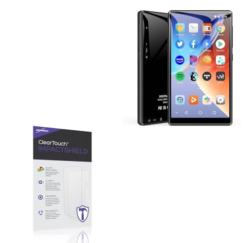 BoxWave Screen Protector Compatible With ZAQE M501 (4.7 in) - ClearTouch ImpactShield (2-Pack), Impenetrable Screen Protector Flexible Film