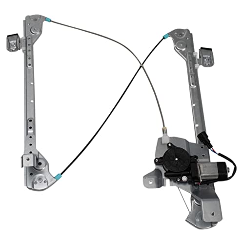 Image of TRQ Front Left Power Window Regulator & Motor Assembly Drivers Side Compatible with 2004-2006 Chrysler Pacifica CH1350142
