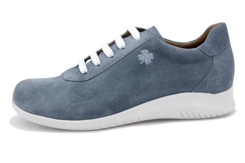 PieSanto - 250901 Zapato Respetuoso Ante Jeans para: Mujer Talla: 38