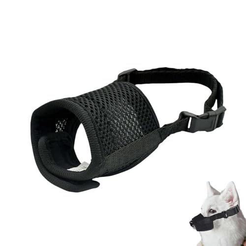 Nevoluxer Muselière pour Petit Chien – Muselière Anti-Morsure pour Petit Chien, Maille Souple et Respirante, Anneau pour Laisse, Usage Quotidien et Voyage...