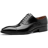 [フォクスセンス] ビジネスシューズ 革靴 ドレスシューズ 本革 ストレートチップ 紳士靴 内羽根 メンズ ブラック 25.0cm 8988-11