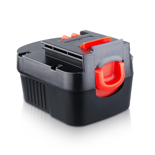 1Pack 12V HPB12 4800mAh NI-MH Replacement 12V Battery Compatible with Black & Decker A1712 FS120B FSB12 HPB12 A12 A12-XJ A12EX FS120B FSB12 Cordless Power Tools