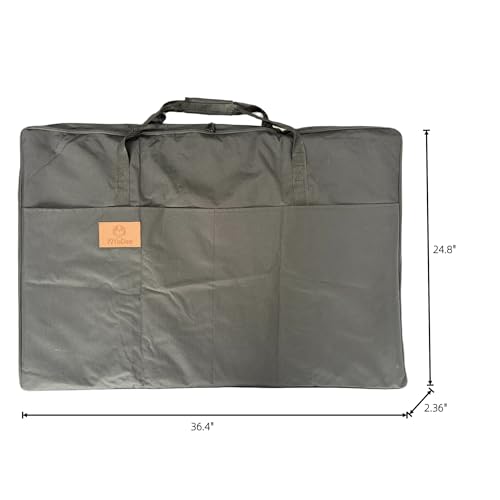 Image of PJYuCien Storage Bag for 36 inchx24 inch Metal Foldable Dog Playpen | 600D Oxford Fabric, 270 Large Zipper, Travel Carry Case for Camping, Park & Home, Waterproof Moisture-Proof