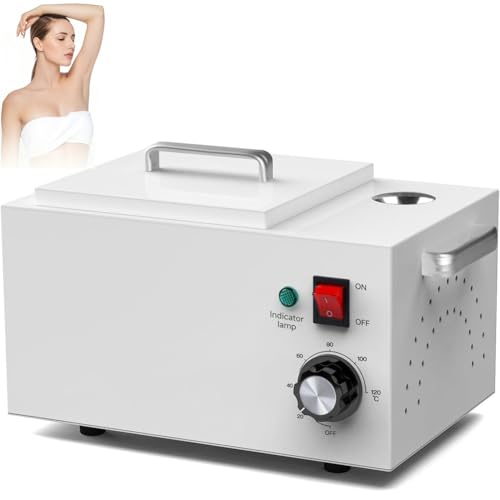 Podgrzewacz do wosku parafinowego, 2,5 l, regulowana temperatura 20-120°C, do rąk i stóp, garnek do wosku dla gładkiej skóry, sprzęt do salonu SPA