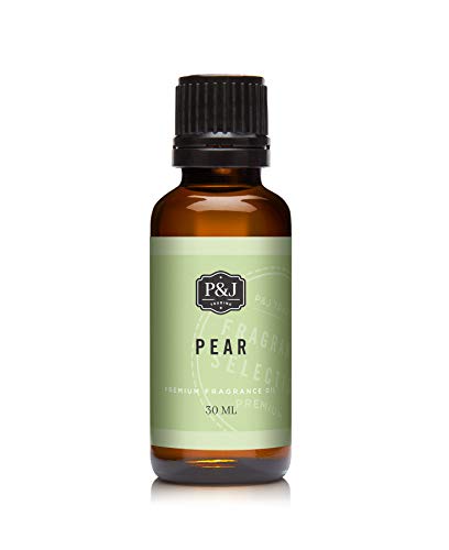 Image of P&J Fragrance Oil - Pear Oil 30ml - Candle Scents, Soap Making, Diffuser Oil, Fresh Scent