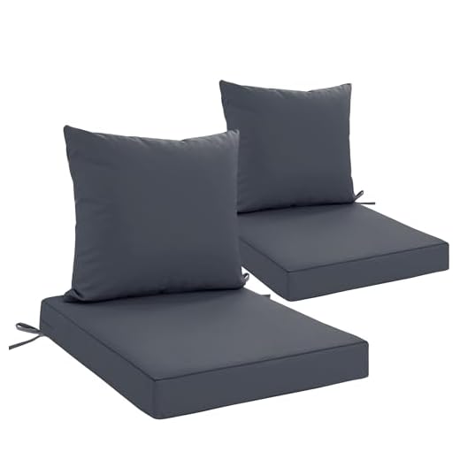 25 Creative Garden Bench Ideas to Enhance Your Outdoor Space 5 24x24 Inch Outdoor Cushions for Patio Furniture Set of 2, Waterproof Outdoor Chair Cushions w/Fade-Resistant, Removable & Machine-Washable Covers, Deep Seat Sofa/Couch Pads Replacement, Dark Grey