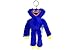 Portachiavi Huggy Wuggy Ciondolo Mini Peluche 20cm Giocattolo Bambini Blu
