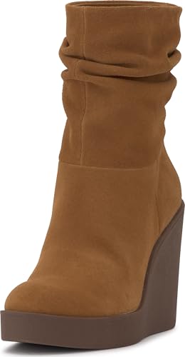 Jessica Simpson Mynette Slouch Wedge Bootie, Tuscan Tan, 8