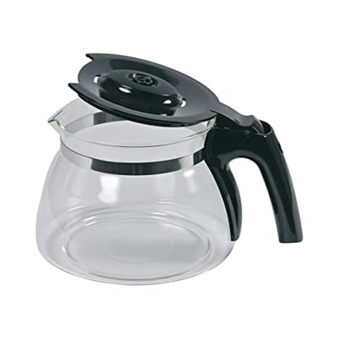 Glaskanne Kaffeekanne Kanne Glaskrug Kaffeekrug transparent schwarz Melitta 6603038 Kaffeemaschine Filterkaffeemaschine eingesetzt in Enjoy Cover