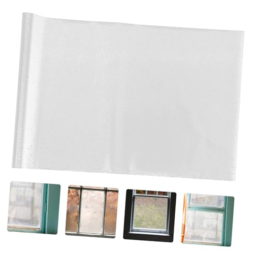 DOITOOL Vinilo Decorativo para Ventana 200x45 cm Blanco miniatura 5