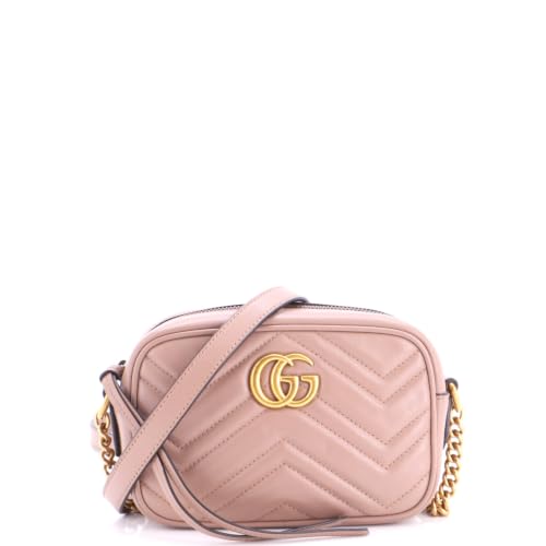 Gucci, Pre-Loved GG Marmont Shoulder Bag Mini, Neutral
