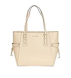 Michael Kors Textured Leather Tote- Oat