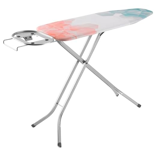 Vileda Perfect 2 in 1 - Tabla de planchar grande, para prendas extra grandes y camisas, altura regulable 77 - 95 cm, funda de algodón y espuma, medidas: 122 x 44 cm, color verde