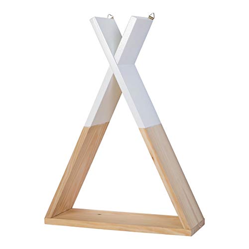 Étagère Tipi CHILDHOME bibliothèque enfant bois rangement jouets chambre bébé mixte