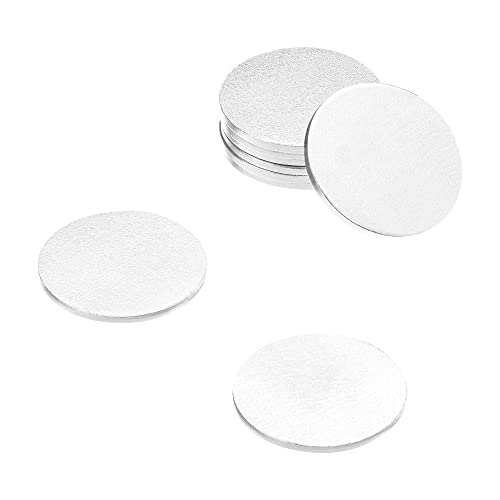 totalElement 2 Inch Steel Disc, Blank Metal Strike Plates (60 Pack)