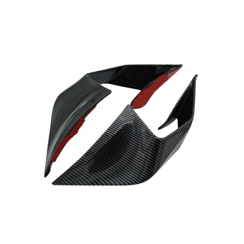 Aileron de carénage fixe ZX4R en carbone aérodynamique pour moto de course Kawasaki