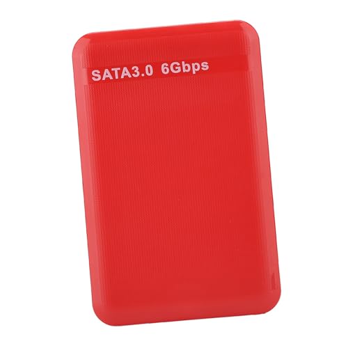 Box externo USB3.0 para disco 2.5" rojo miniatura 1