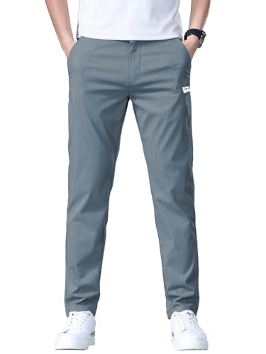 Pantalon décontracté argenté confortable pour homme actif taille 54