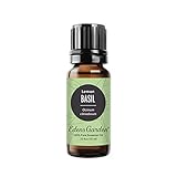 Edens Garden Basil- Lemon Essential Oil- 100% Pure Premium Grade, Undiluted, Natural, Therapeutic, Aromatherapy, The Best for Diffuser, Candle, Laundry, Humidifiers 10 ml (.33 fl oz)