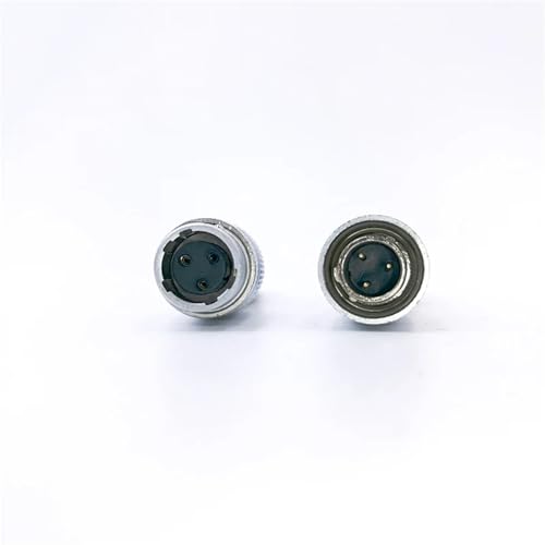 Conector de acoplamiento YC8 de 4 pines con blindaje metálico y tracción rápida 4