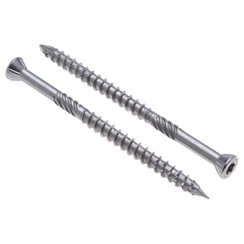 Tornillos para Madera Auto-Roscantes Torx de Acero Inoxidable Cover