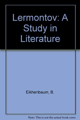 Lermontov: A Study in Literature