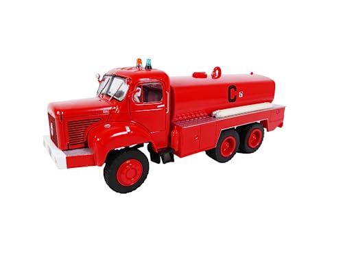 Camion Pompier Berliet GBC 1:43 OPO 10 citerne Gazelle aéroport Toulouse PB123