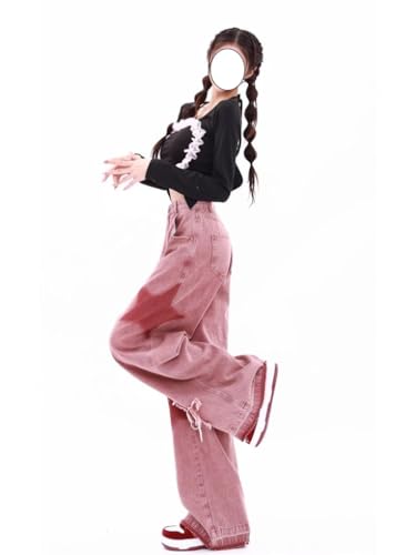 Y2k Star Pants Baggy Pants Y2k Baggy Jeans Patchwork Jeans Grunge Aesthetic Clothes3