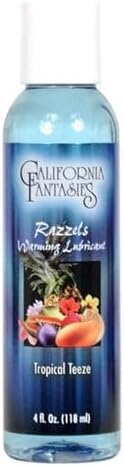 Razzels Warming Lubricant - Tropical Teeze - 4 Oz. Bottle