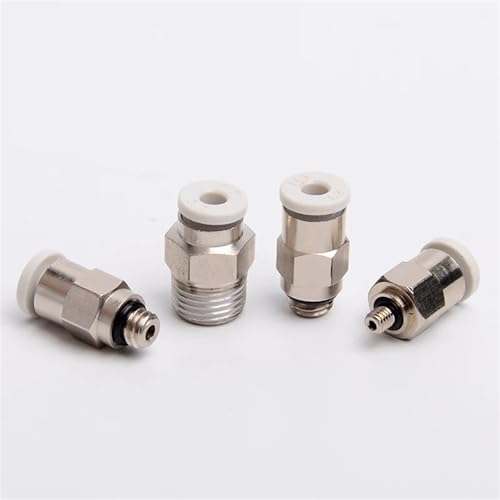 Raccord pneumatique PC3-M5 anti-fuite pour tuyau de micro-vérin