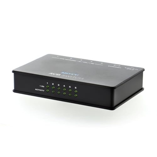 Image of MOTU AVB Switch - 5-Port Audio Video Bridging Switch