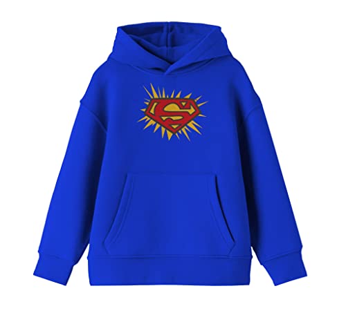 Superman Logo Boy's Royal Blue Sweatshirt