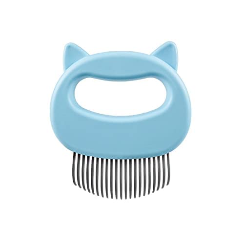 BertGO Cat comb-beauty hair removal massage comb-soft hair removal, clear tangles and easy to clean-suitable for cats, dogs and…