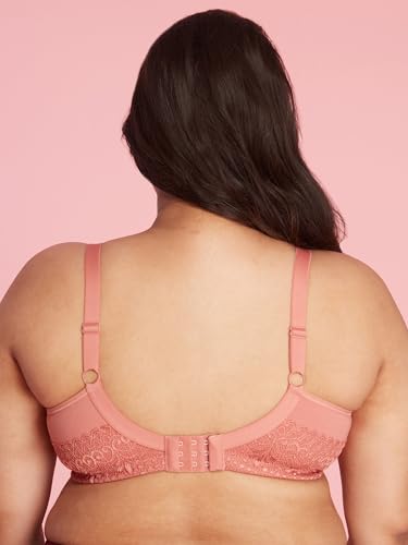Image of NYKD NYB101 Cotton Non Padded Non Wired Full Coverage Everyday Bra M-Frame Bounce Control (Plus