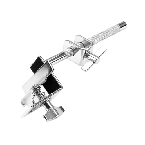 VICASKY Cowbell Mounting Bracket for Bass Drum Drum Kit Cowbell Clamp Metal Cowbell Clip Drum Music Instrument Part Easy to Use