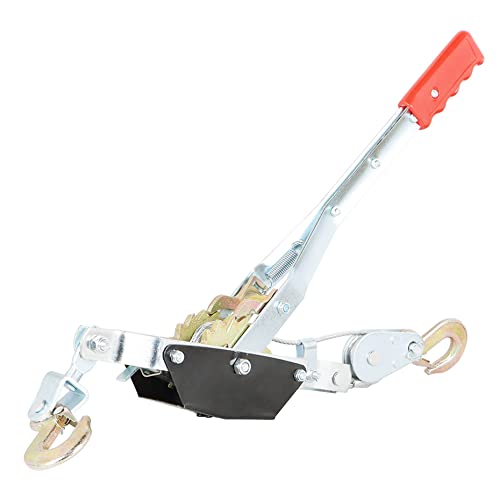 Kimllier KM-1653646-946522-LR 2 Ton Heavy Duty Power Puller Dual Gear Ratchet Puller Come-Along Tool cover
