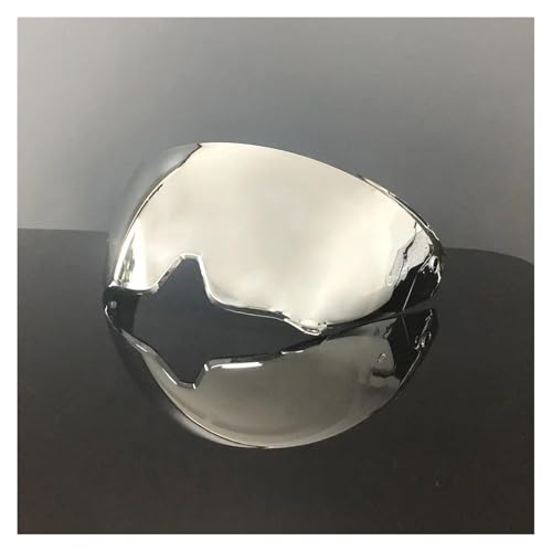 Helmet Visor, Atlas 3.0 4.0 Helmet Visor Lens Motorcycle Full Face Helmet Visor Lens Replacement Lens for RUROC Atlas 3.0 4.0(Sliver)