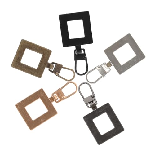 Uonlytech Zipper Puller Tabs 5pcs Set Multi-Function Zipper Heads for Repair for Outerwear and Bags