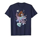 Disney The Little Mermaid Ariel Sebastian & Flounder Poster T-Shirt