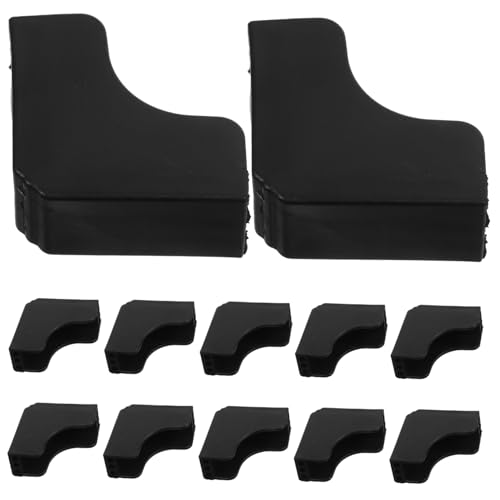 DOITOOL Eckenschutz Schwarz 50 Stück, Model 21498QO19GG0YPES