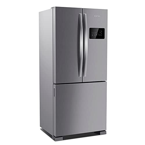 Geladeira Brastemp Frost Free French Door A+++ 554 litros Cor Inox - BRO85AK 220V glide