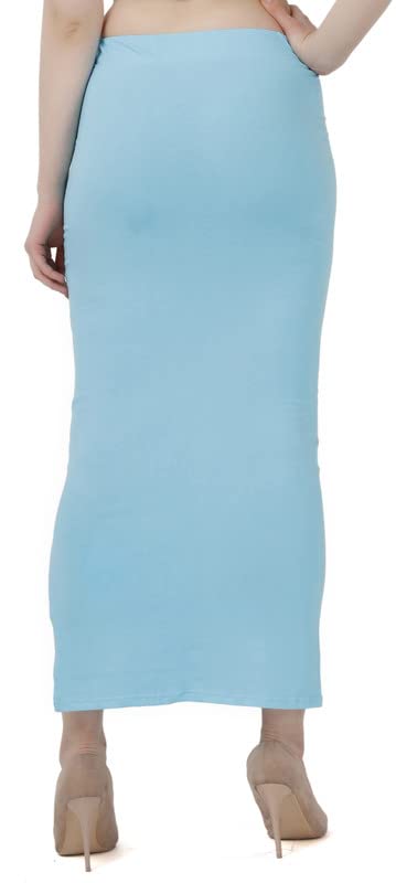 Image of Lycra Blend Cotton Saree Shapewear Petticoat for Women and Girls, Skirts Shapewear Dress for Saree