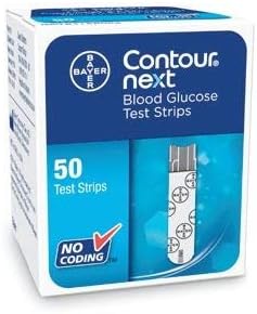 Contour Next Blood Glucose Test Strips 1x50